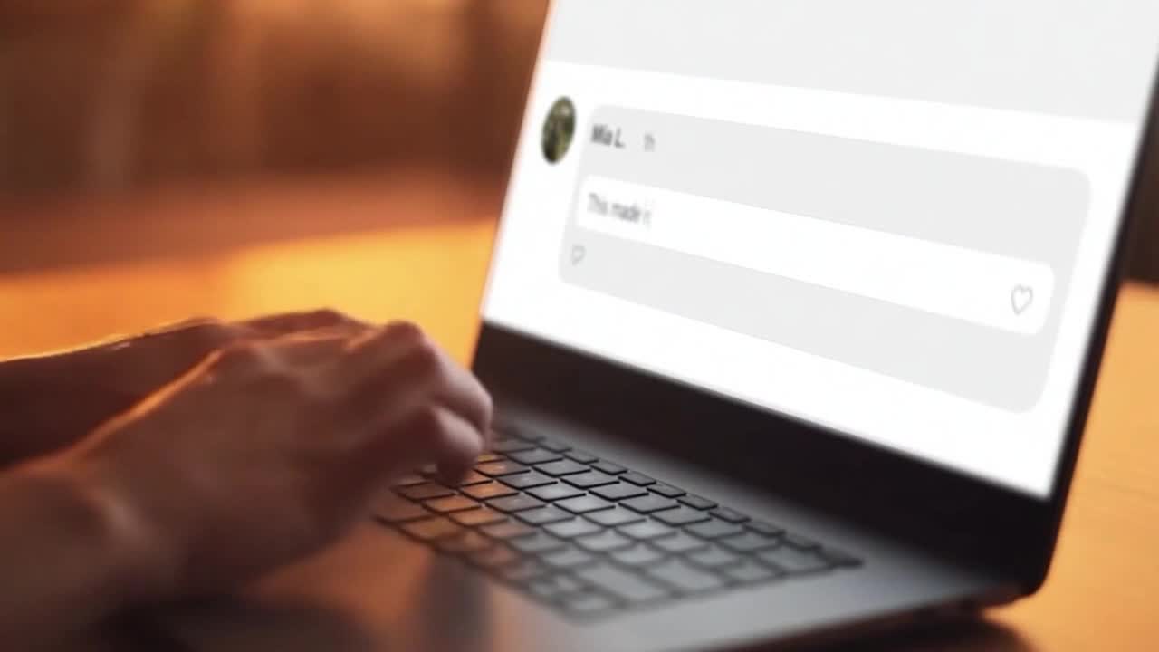 Friendly Community Reminder Encouraging Respectful Feedback and Positive Online Conversations