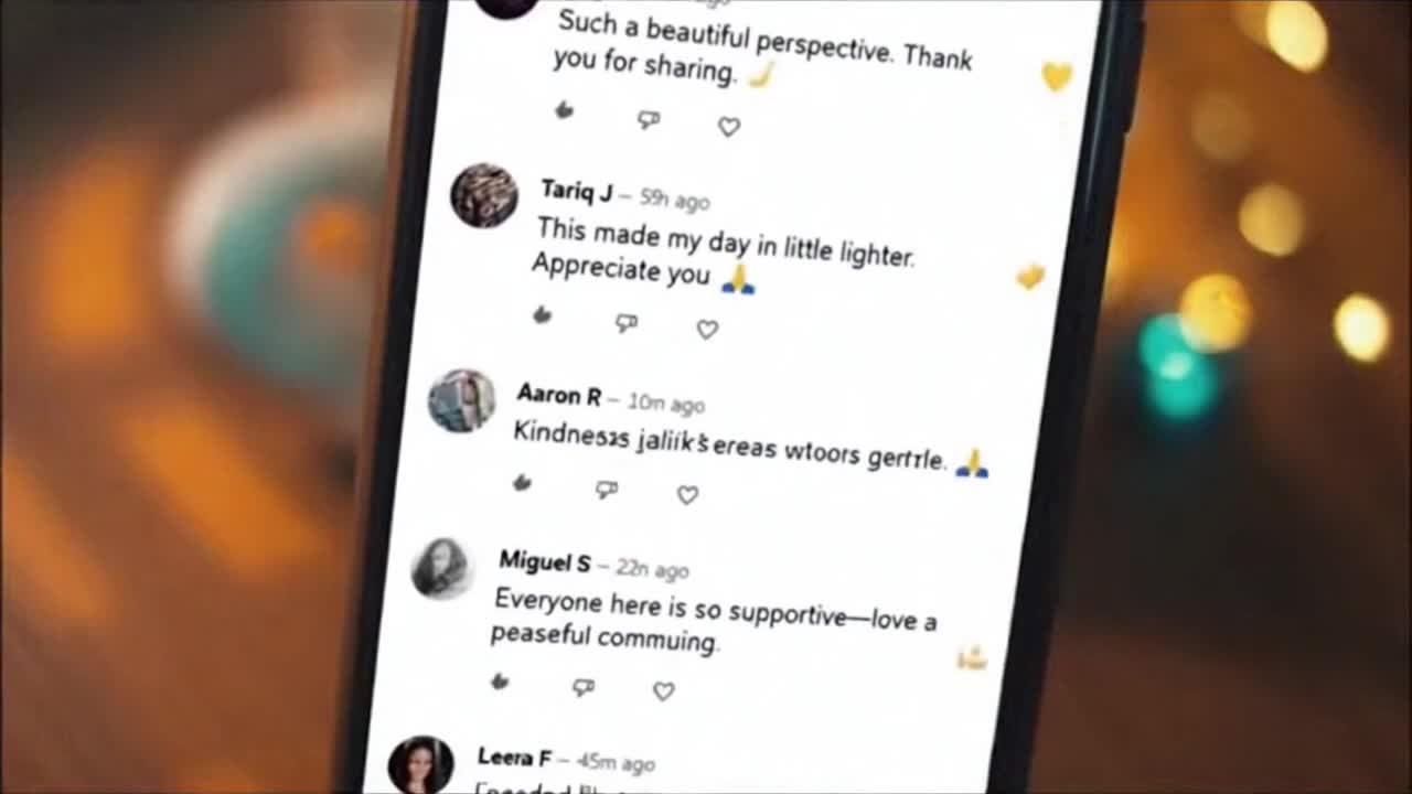 Friendly Community Reminder Encouraging Positive and Respectful Comments for Everyone