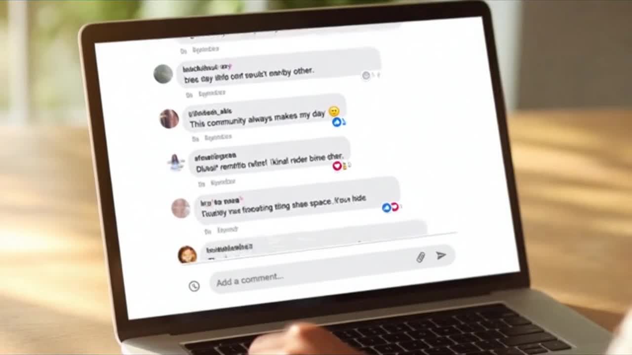 Friendly Community Reminder Encouraging Positive and Respectful Conversations Online