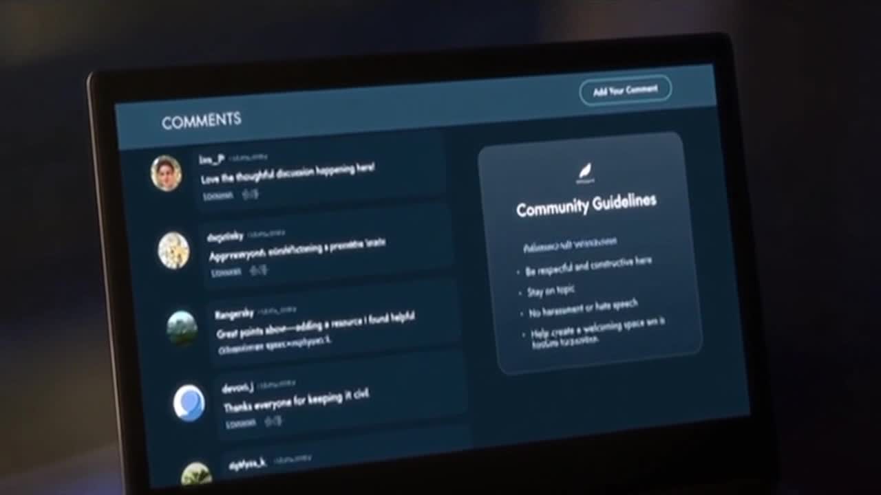 Family-Friendly Community Guidelines Encouraging Respectful Comments and Constructive Conversations