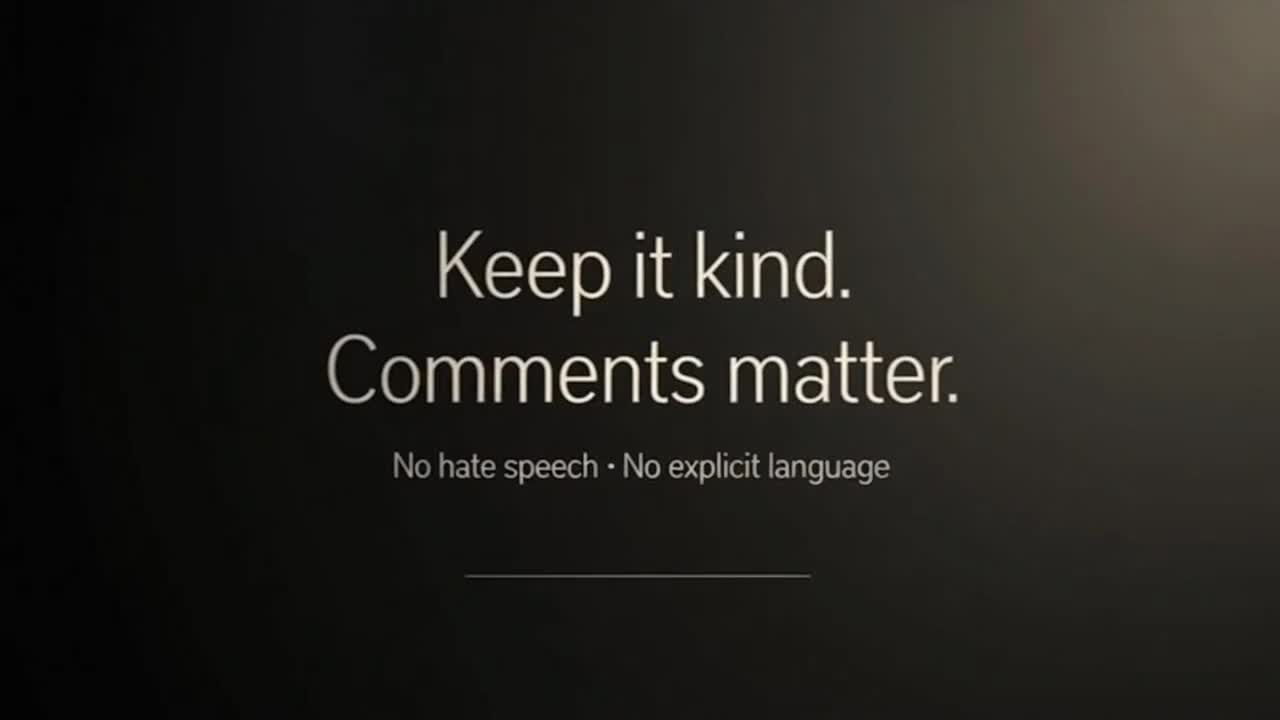 Friendly Community Reminder Encouraging Respectful Comments and Positive Conversations for Everyone