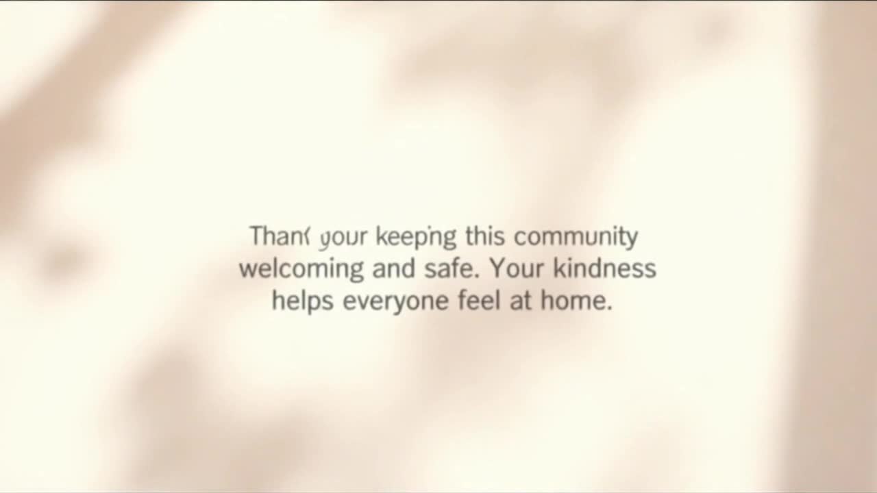 Friendly Community Reminder Encouraging Respectful Comments and Positive Conversations for Everyone