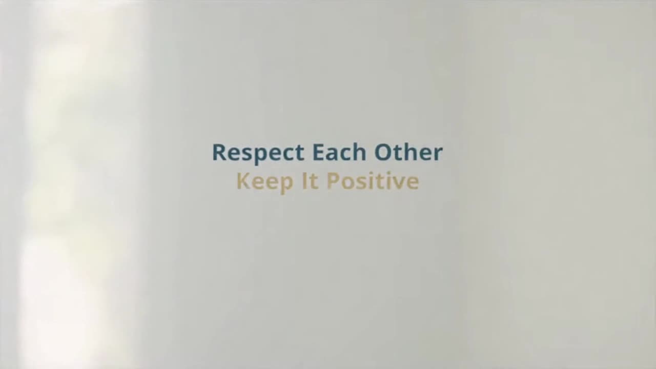 Creating a Positive and Respectful Community Space for Friendly Conversations Online