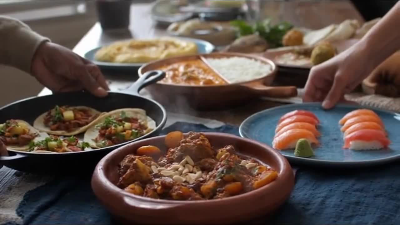 Beautiful Cultural Cuisine Moments Showcasing Authentic Flavors and Traditions From Around the World