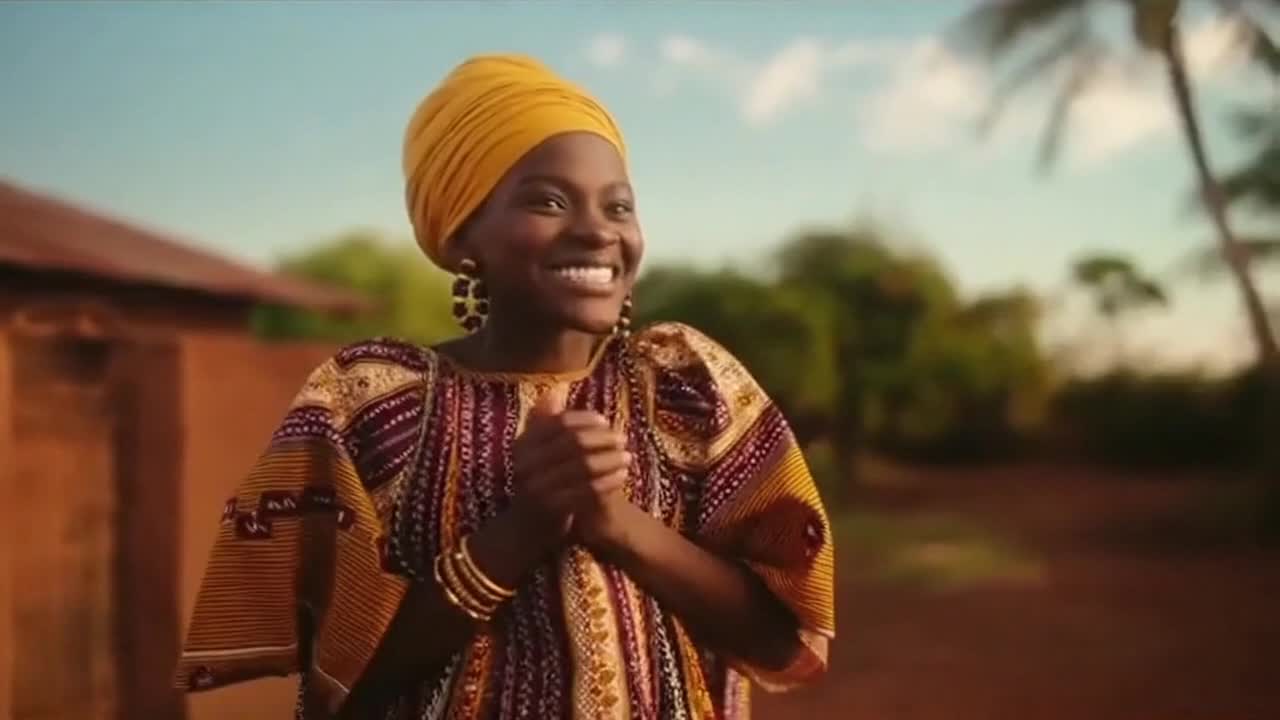 Celebrating the Energy, Beauty, and Joy of Original African Stories Through Vibrant Cinematic Moment