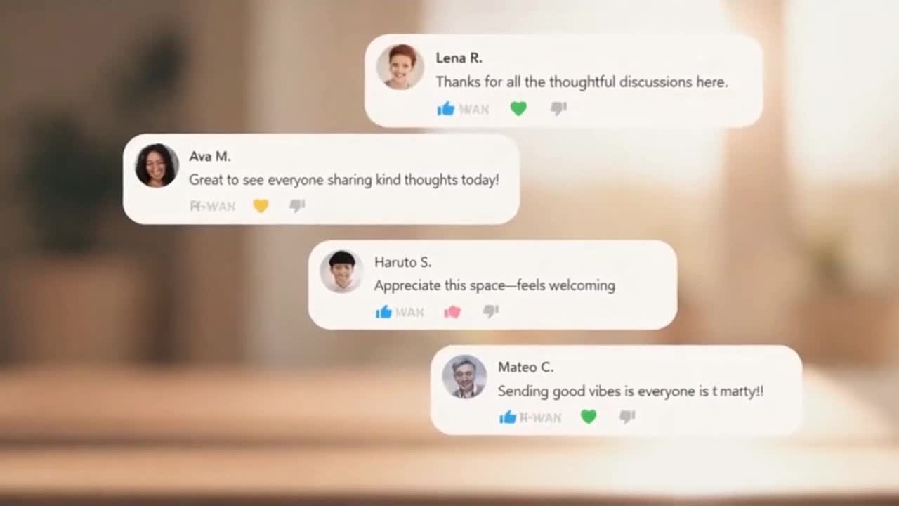 Creating a Positive and Respectful Community Space Through Friendly Conversations