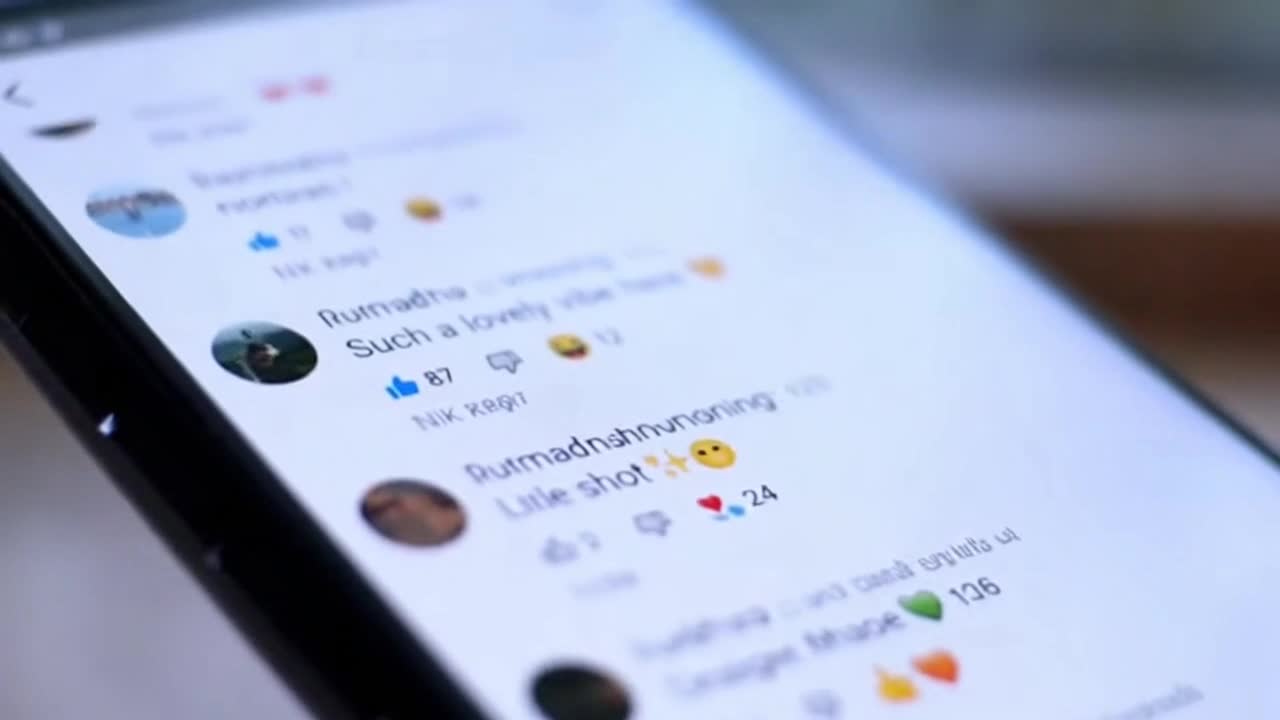 Friendly Community Reminder Encouraging Respectful and Positive Conversations Online