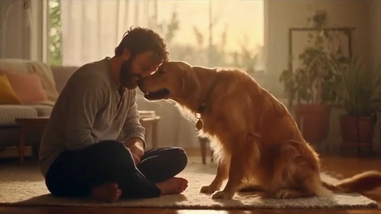 Cute Funny Dogs Sharing Playful Everyday Moments With Their Human Owners Indoors
