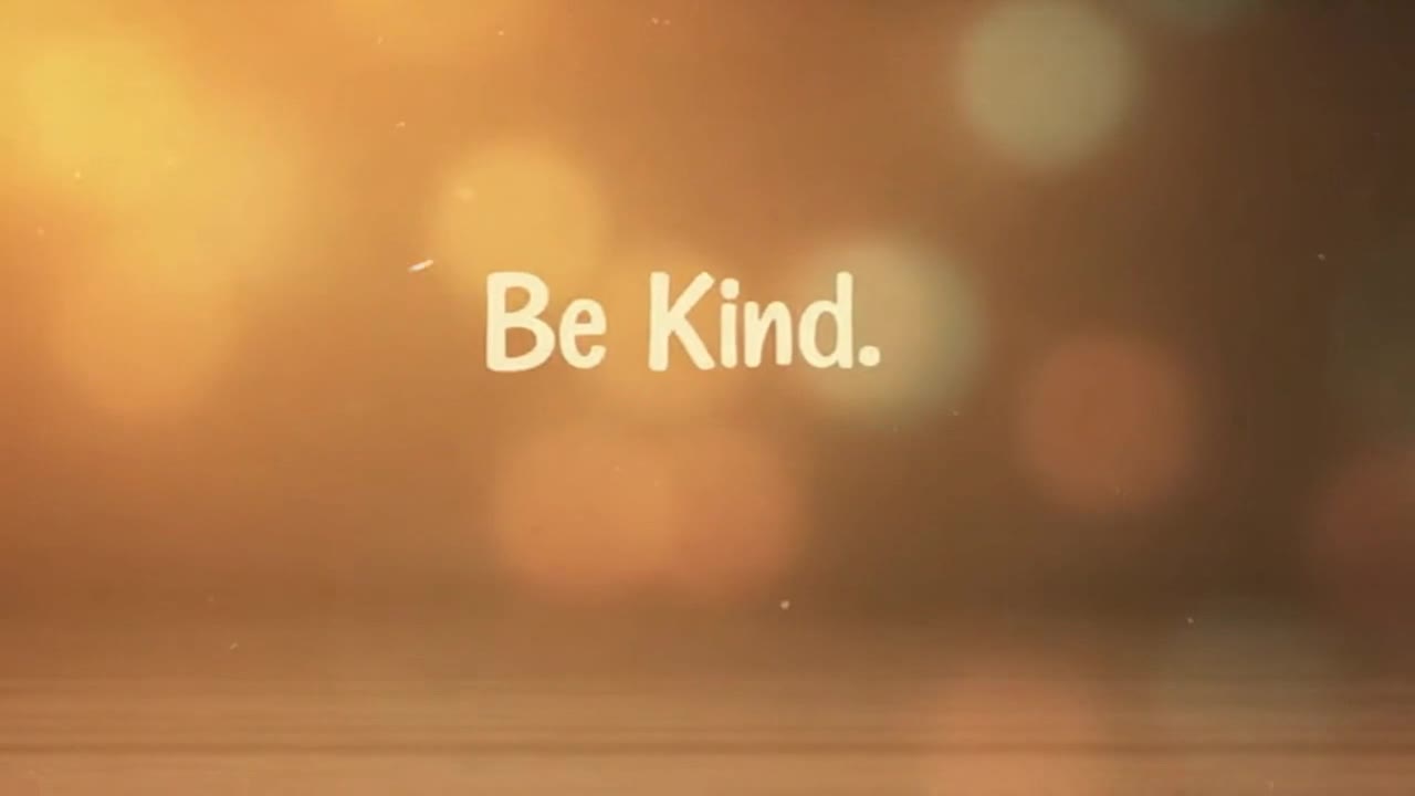 Friendly Community Reminder Encouraging Positive Comments and Respectful Conversations Online
