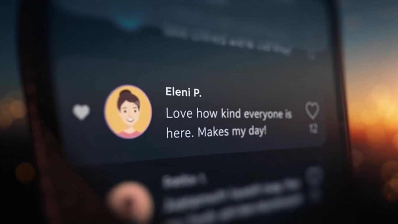 Creating a Positive and Respectful Community Space Through Friendly Comments and Conversations