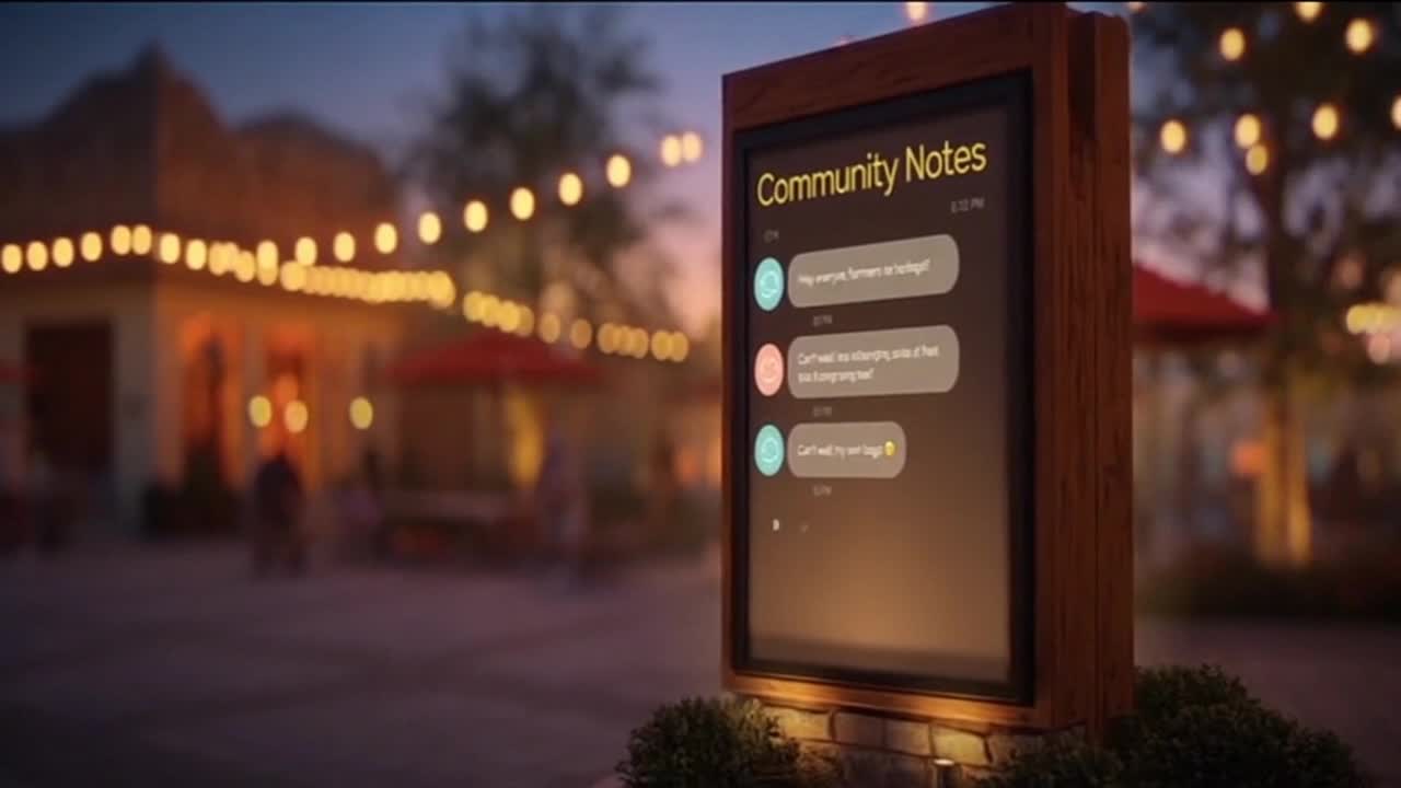 Creating a Positive and Respectful Community Space Through Friendly Conversations and Shared Feedbac
