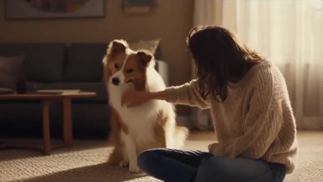 Cute Funny Dogs Sharing Playful Everyday Moments With Their Human Owners Indoors