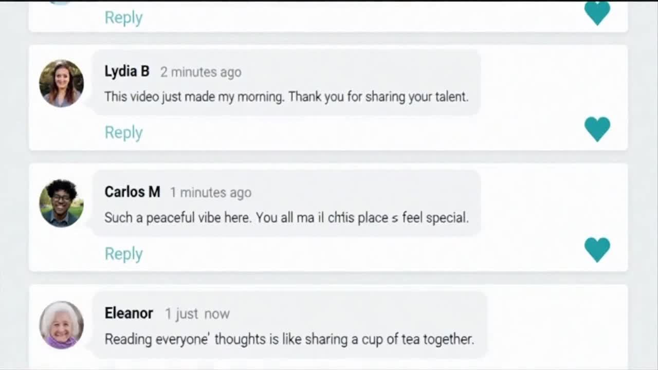 Friendly Community Reminder Encouraging Positive and Respectful Comments for Everyone