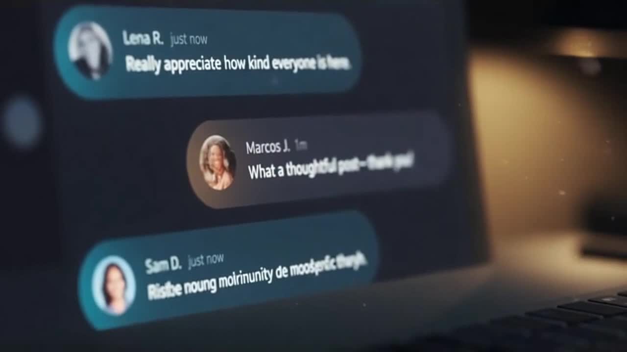 Creating a Positive Online Community Through Respectful Comments and Friendly Conversations
