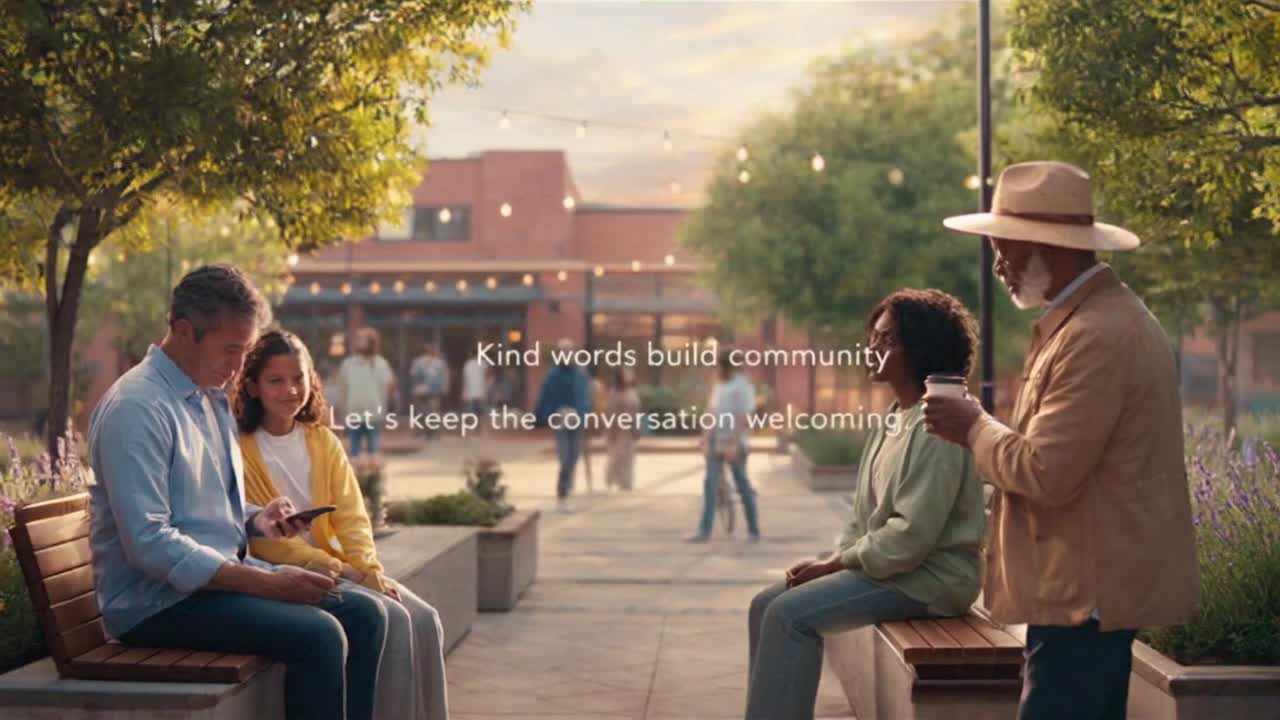 Creating a Positive and Respectful Community Through Friendly Conversations