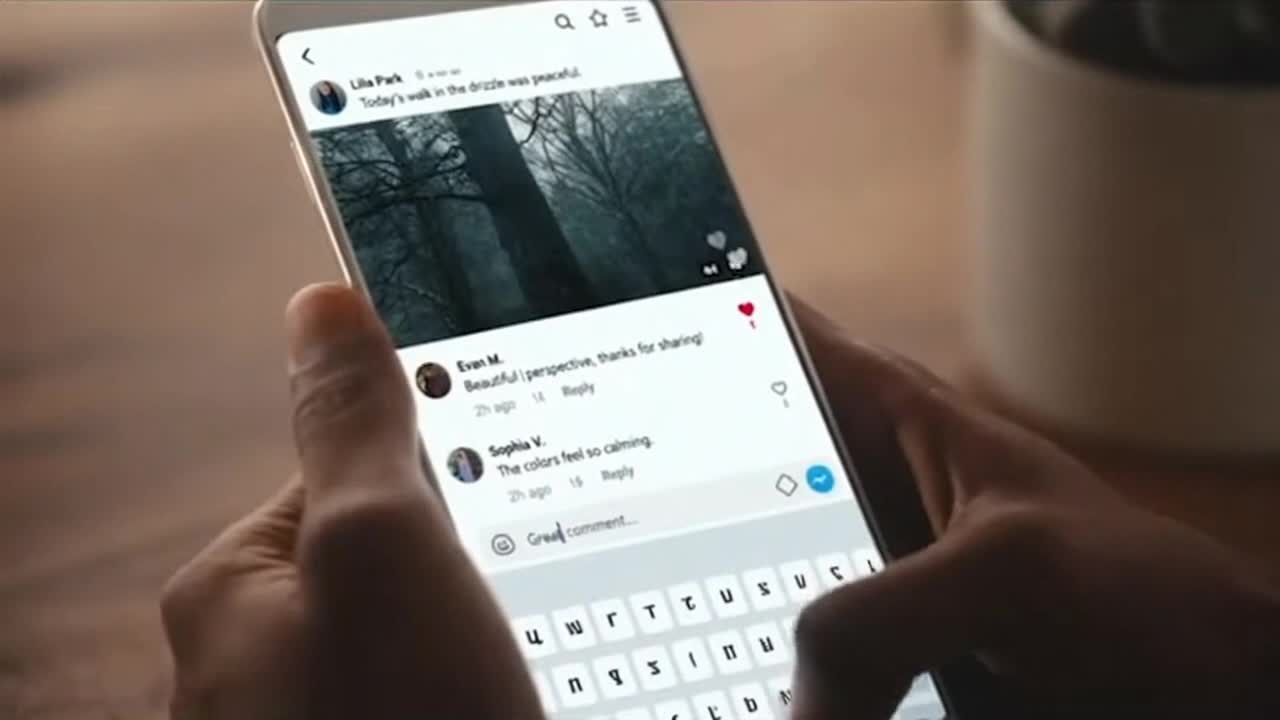 Friendly Online Community Message Encouraging Positive and Respectful Conversations
