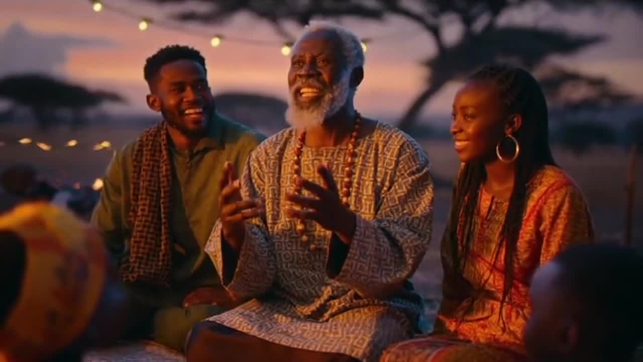 Celebrating the Beauty and Joy of Original African Stories Through Vibrant Cinematic Moments
