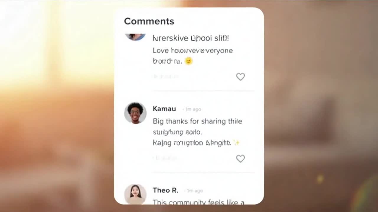 Friendly and Respectful Online Community Message with Positive Family-Friendly Conversation Atmosphe