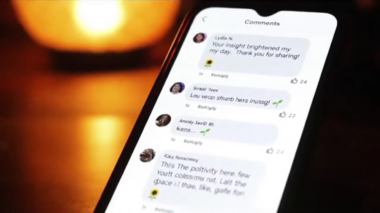 Friendly Community Reminder Encouraging Respectful and Family-Friendly Online Comments