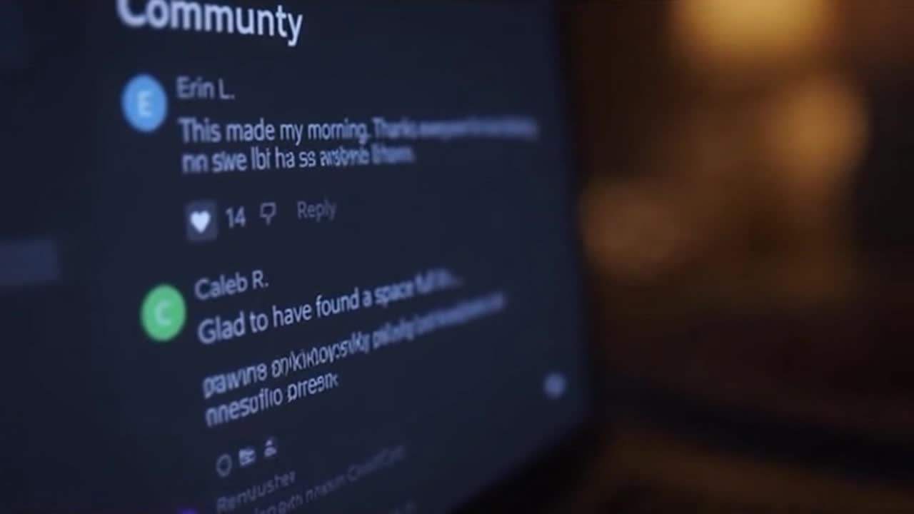 Friendly Community Reminder Encouraging Respectful and Family-Friendly Conversations Online