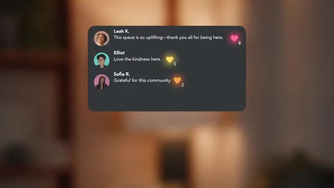 Friendly Community Feedback Message Encouraging Positive and Respectful Conversations Online