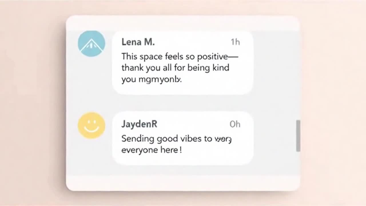 Friendly and Respectful Community Reminder for Positive and Constructive Comments