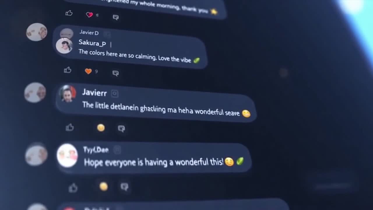 Friendly and Respectful Community Comments Creating a Positive Space Online