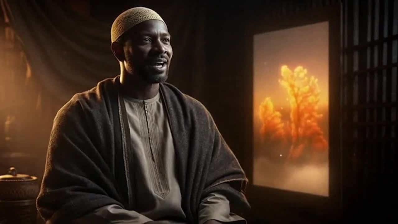 Original African Storytelling Meets AI Creativity in a Cinematic Short Visual Moment