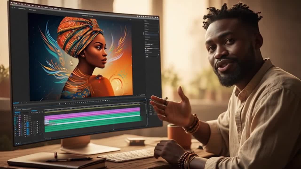 Original African Storytelling Meets AI-Powered Content Creation in a Modern Creative Moment