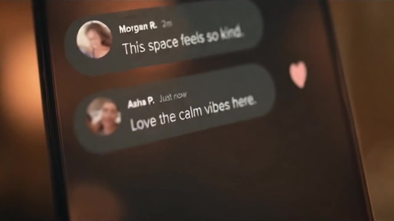 Friendly Community Reminder Encouraging Positive and Respectful Conversations Online