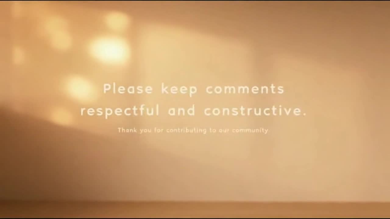 Friendly Community Reminder Encouraging Respectful Comments and Positive Conversations