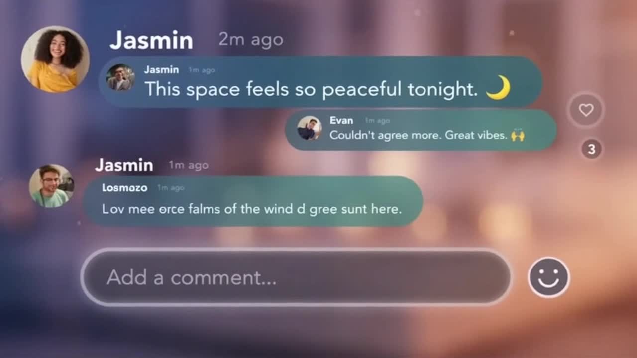 Friendly and Respectful Community Message Encouraging Positive Family-Friendly Conversations Online